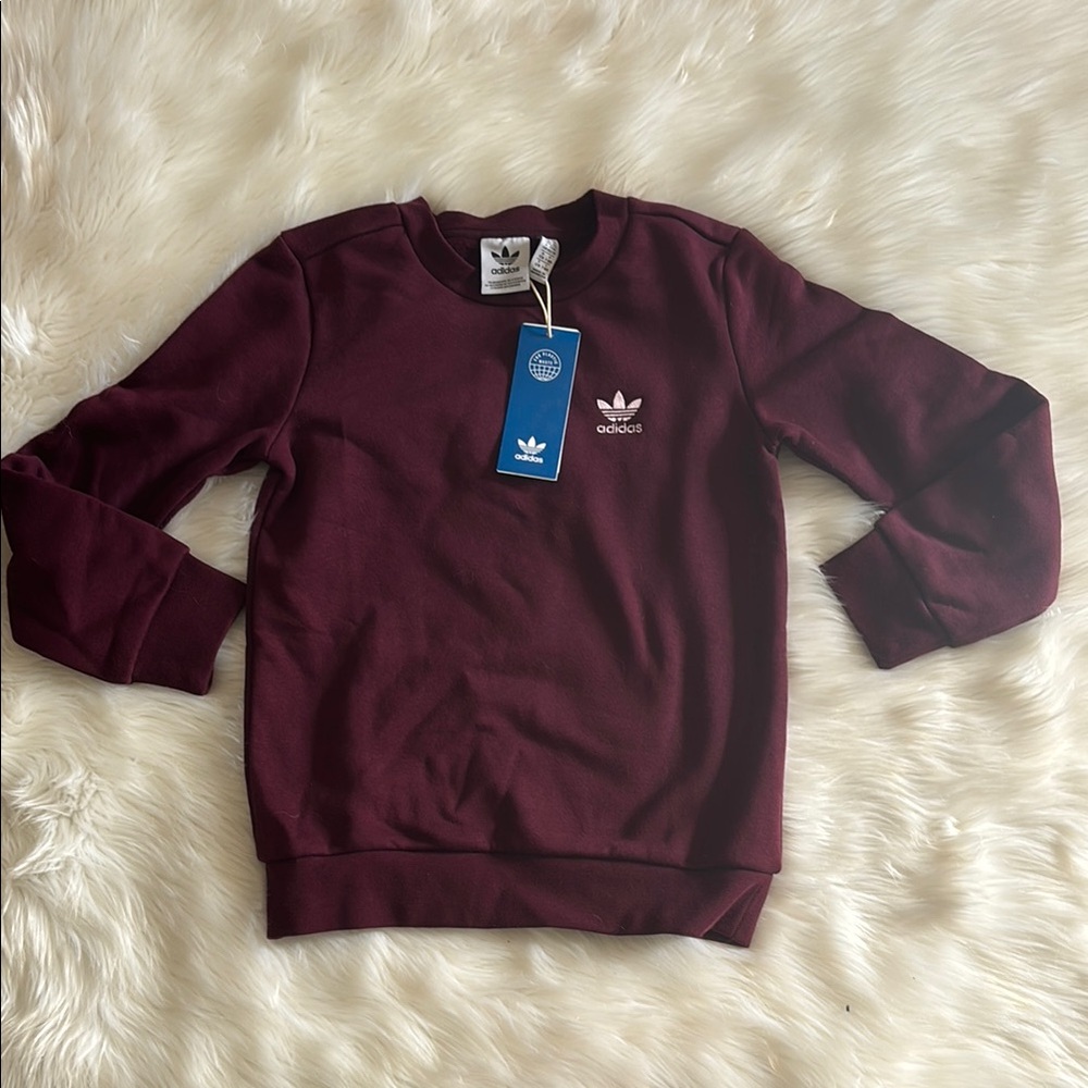NWT Adidas Crew Neck Sweatshirt XS